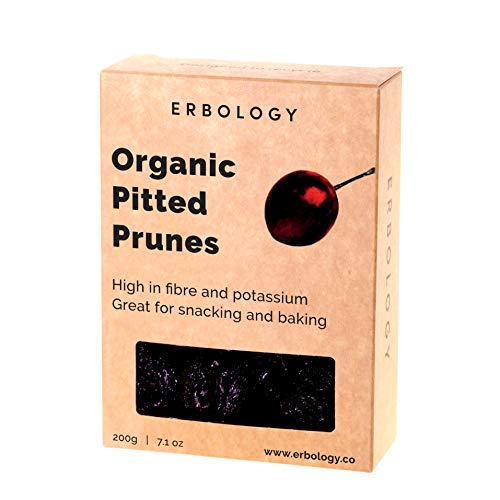 Organic Pitted Prunes 7.1 Oz - Non-Sulphured - Premium Single Va