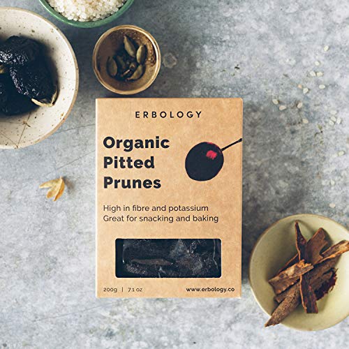Organic Pitted Prunes 7.1 Oz - Non-Sulphured - Premium Single Va