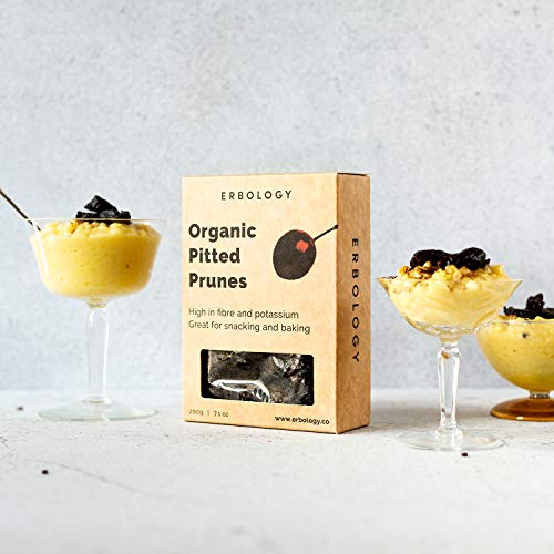Organic Pitted Prunes 7.1 Oz - Non-Sulphured - Premium Single Va