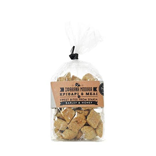 Ergon Greek Sweet Bites Barley &Amp; Honey From Creta 260Gr - 8.82Oz