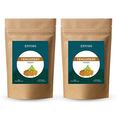 Erthri Wild Cultivated Fenugreek Seed Powder 100 G / 3.5Oz - Tr
