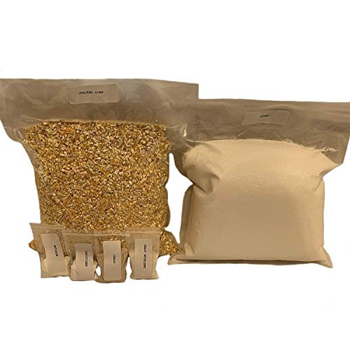 Organic Complete Corn Whiskey Mash &Amp; Fermentation Kit Moonshine