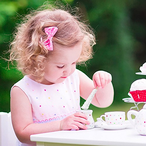 Extra Large Rock Candy Sticks 22G: 12 Original Lollipop - Whit