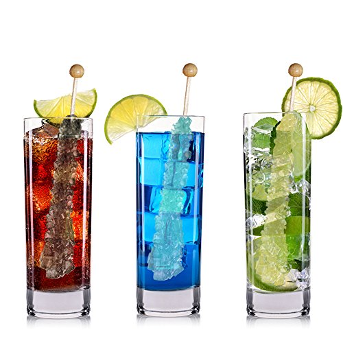 Extra Large Rock Candy Sticks 22G: 24 Watermelon Lollipop - Li