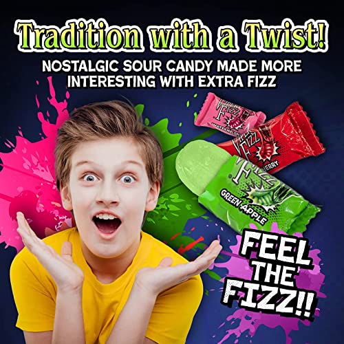 Viper Fizz – 48 Pieces Individually-Wrapped Sour Hard Candy Vari...