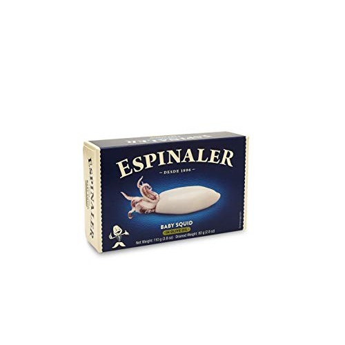 Espinaler Baby Squids In Olive Oil 5/8 Classic Line