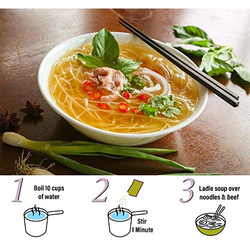 Essence Of Lotus Instant Beef Pho Broth For Vietnamese Noodle So