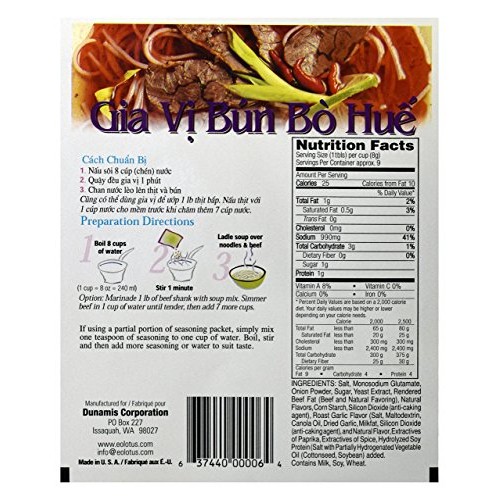 Essence Of Lotus Instant Pho Broth For Vietnamese Noodle Soup S