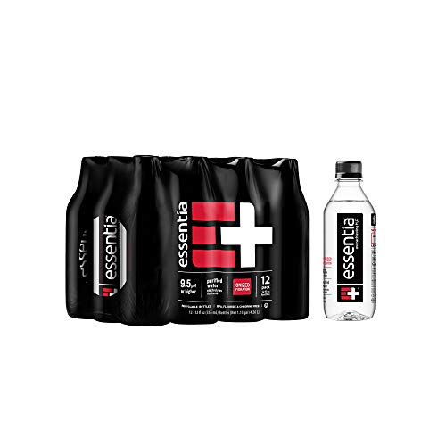 Essentia Water; 12, 12-Oz Bottles; 2-Pack; Ionized Alkaline Bott
