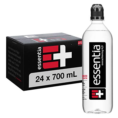 Essentia Bottled Water, 700 Ml, Pack Of 24 Bottles; 99.9% Pure,