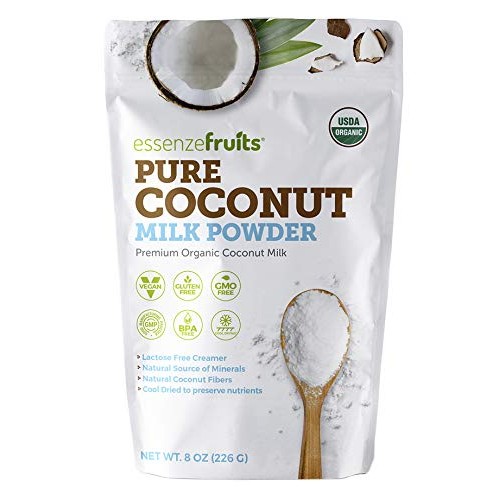 Essenzefruits Pure Organic Coconut Milk Powder - Premium Maltode...
