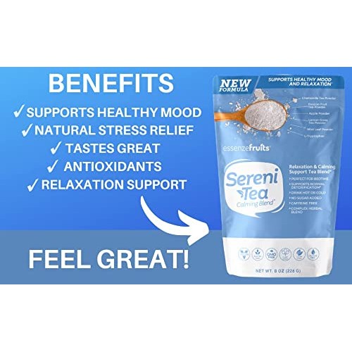 Sereni Tea, Chamomille Tea blend, Stress Relief Tea, Caffeine fr...