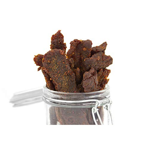 Mission Meats Carolina Reaper Grass-Fed Beef Jerky Hand Crafted