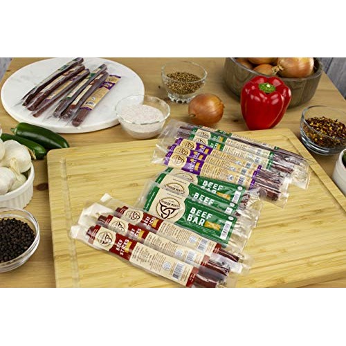 Mission Meats Gift Box Keto Sugar Free Grass-Fed Beef Snacks Sti