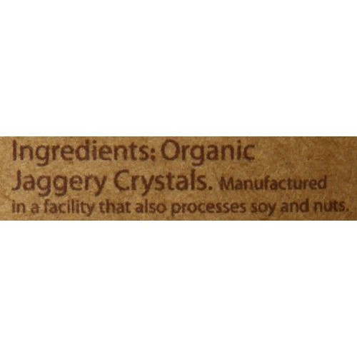 Esutras Organics Raw Whole Cane Jaggery Cubes , 8 Ounce, Burnt S