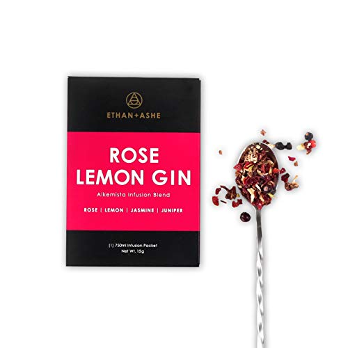 Ethan + Ashe Rose Lemon Gin Alcohol Infusion Blend