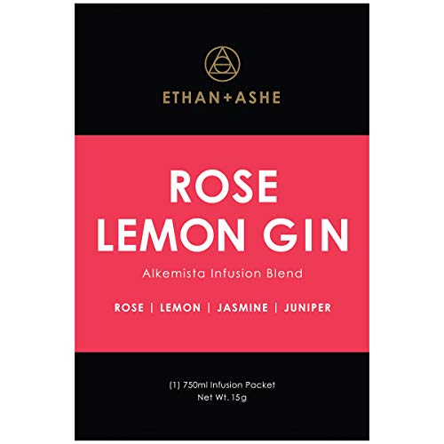 Ethan + Ashe Rose Lemon Gin Alcohol Infusion Blend