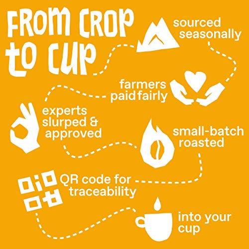 Ethical Bean Fairtrade Organic Coffee, Sweet Espresso Medium Dar