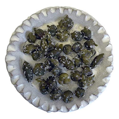 Etimo Pantelleria Capers In Sea Salt 3.17 Ounce