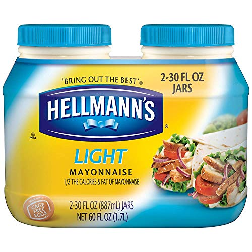 Hellmanns Light Mayonnaise, 2 Ct./30 Oz.