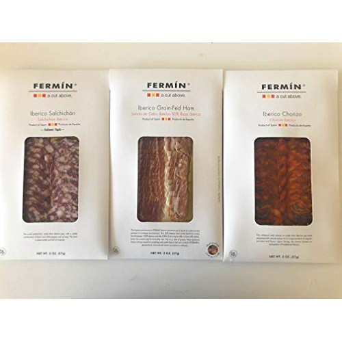 Iberico Trio Pack Sliced - Chorizo 2 Oz | Jamon 2 Oz | Salch