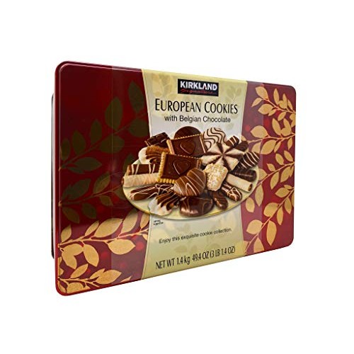 European Cookies Kirkland Signature With Belgian, Chocolate, 49. European Cookies Kirkland Signature With Belgian, Chocolate, 49.