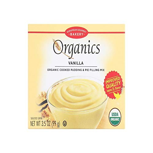 Organics Cooked Pudding &Amp; Pie Filling Mix - Vanilla 3.5 Ounce 9