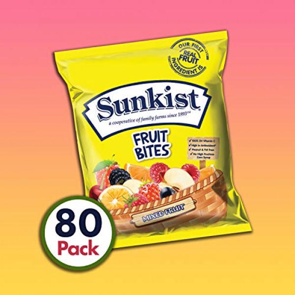Assorted Mixed Fruit Snacks - Bulk Variety Pack - Peanut & Fat F...