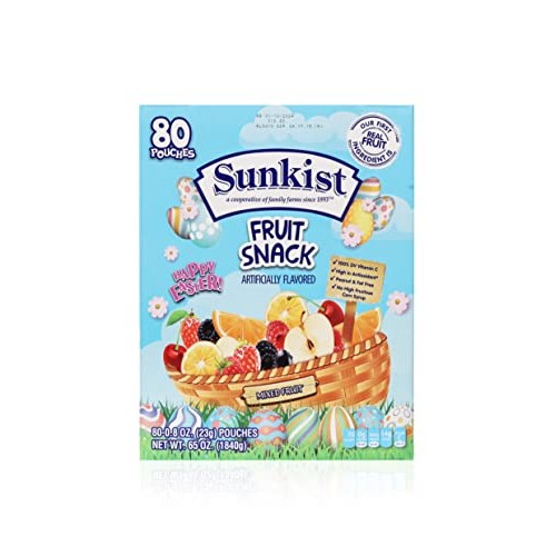 Assorted Mixed Fruit Snacks for Easter - Bulk Variety Pack - Pea...