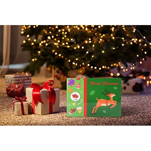 Christmas Chocolate &Amp; Snacks Variety New Year Gift Box Basket -G