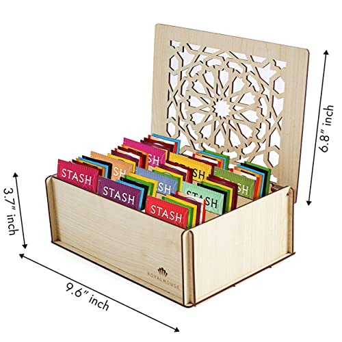 Stash Tea Bags Sampler Assortment Box 80 Count 28 Flavors Perf...