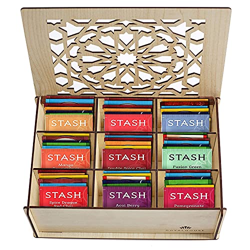 Stash Tea Bags Sampler Assortment Box 80 Count 28 Flavors Perf...