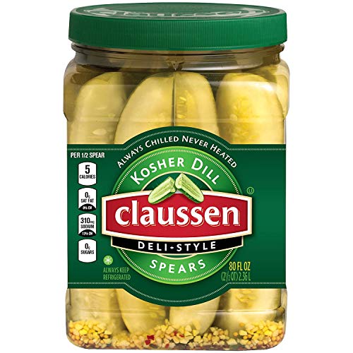 Evaxo Kosher Dill Deli-Style Pickle Spears 80 Fl. Oz.
