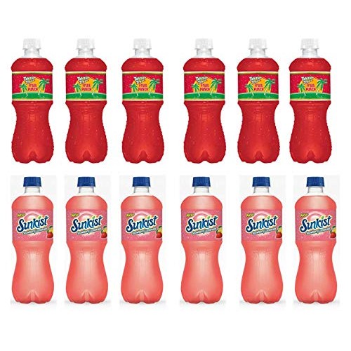 Luv Box-Variety Soft Drinks Pack , 20 Oz , Pack Of 12, Tahitian