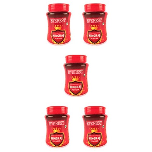 Everest Hingraj Powder - 50 Grams Pack Of 5 - Hing Asafetida