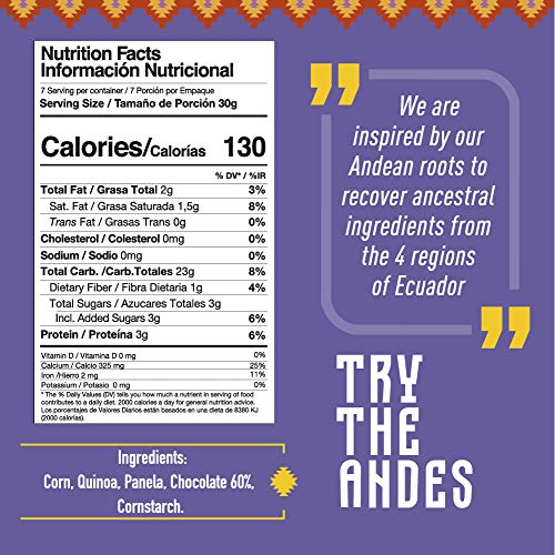 Wipala Quinoa Cereal With Panela. Dairy Free, Vegan, Less Than 6