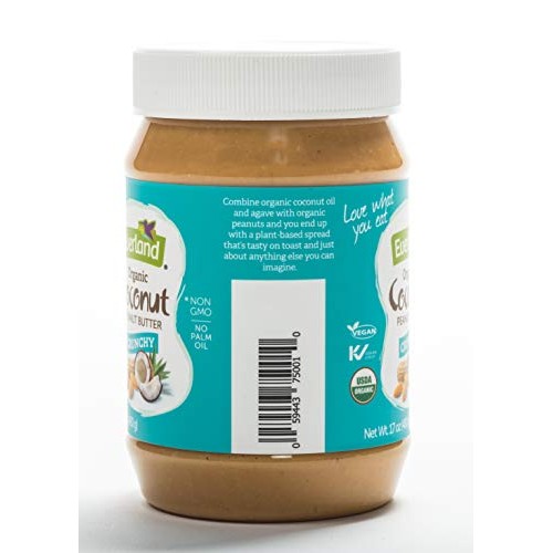 Everland Organic Coconut Peanut Butter | Infused With Virgin Coc