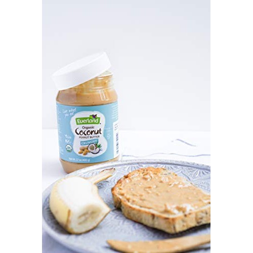 Everland Organic Coconut Peanut Butter | Infused With Virgin Coc