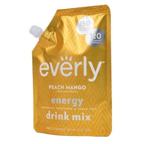 Everly Energy - Natural Energy Drink Mix Powder, Sugar Free, Nat