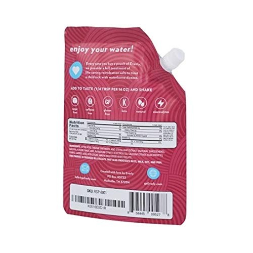 Everly Hydration - Drink Mix Powder, Sugar Free, Natural Sweeten