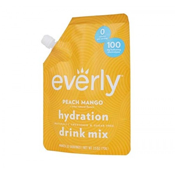 Everly Hydration - Drink Mix Powder, Sugar Free, Natural Sweeten...
