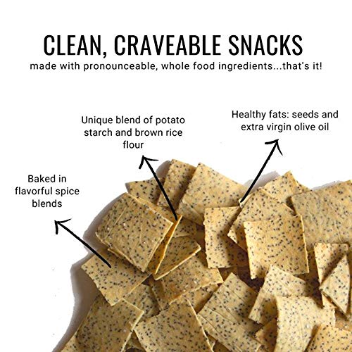 Every Body Eat Snack Thins, Sea Salt And Chia Seeds Flavor, Vega