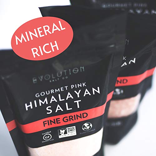 Evolution Salt Gourmet Pink Himalayan Fine Grind, 5 lb