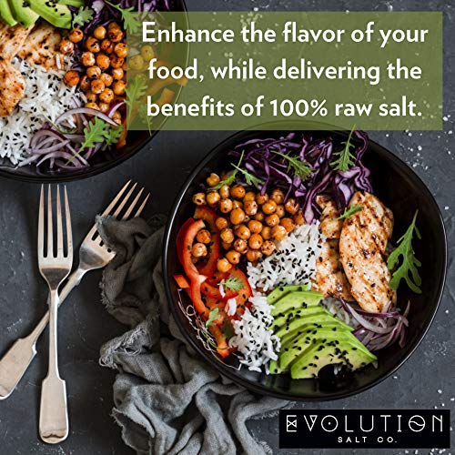 Evolution Salt Himalayan Gourmet Pink Salt, 100% Pure and Raw Wi...