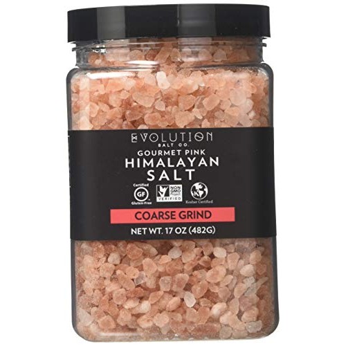 Evolution Salt - Himalayan Pink Salt Coarse Grind, 17 oz