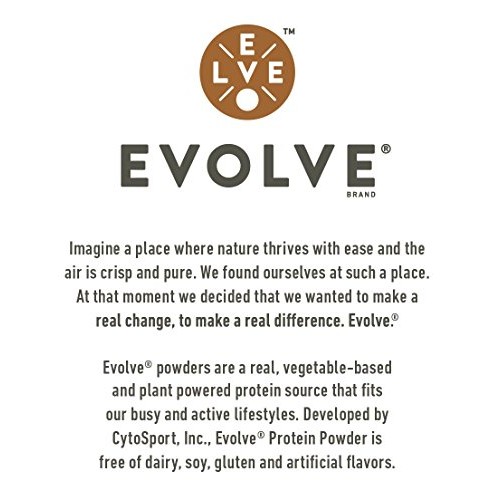 Evolve Plant Based Protein Powder, Double Chocolate, 20G Vegan P