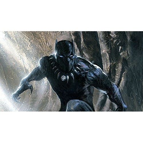 Black Panther Birthday Edible Icing Image Photo 1/4 Quarter Shee