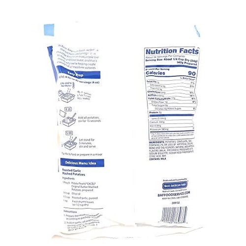 2Pk Excel Mashed Potato Pearls 28 Oz