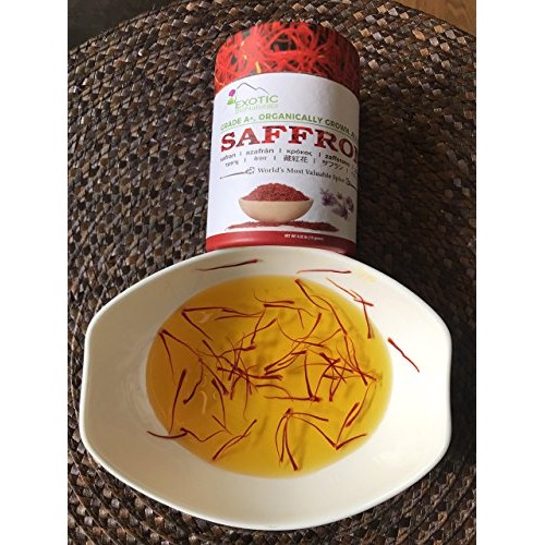 Saffron , Genuine Grade A+, Premium Quality All Red , Organicall