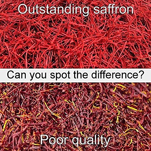 Saffron , Genuine Grade A+, Premium Quality All Red , Organicall